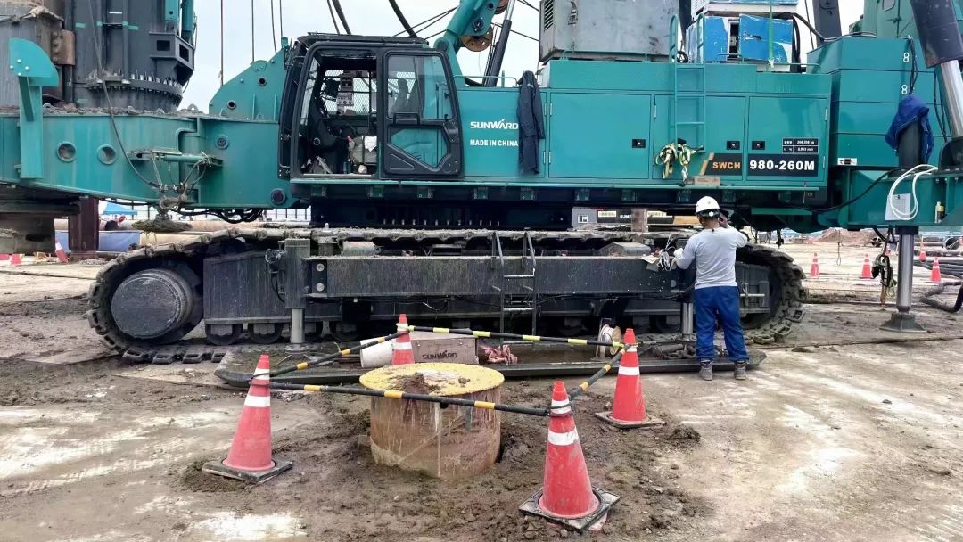 “全球最高樁架”嶄露頭角！山河智能實力助建韓國首爾麻古MICE綜合園區