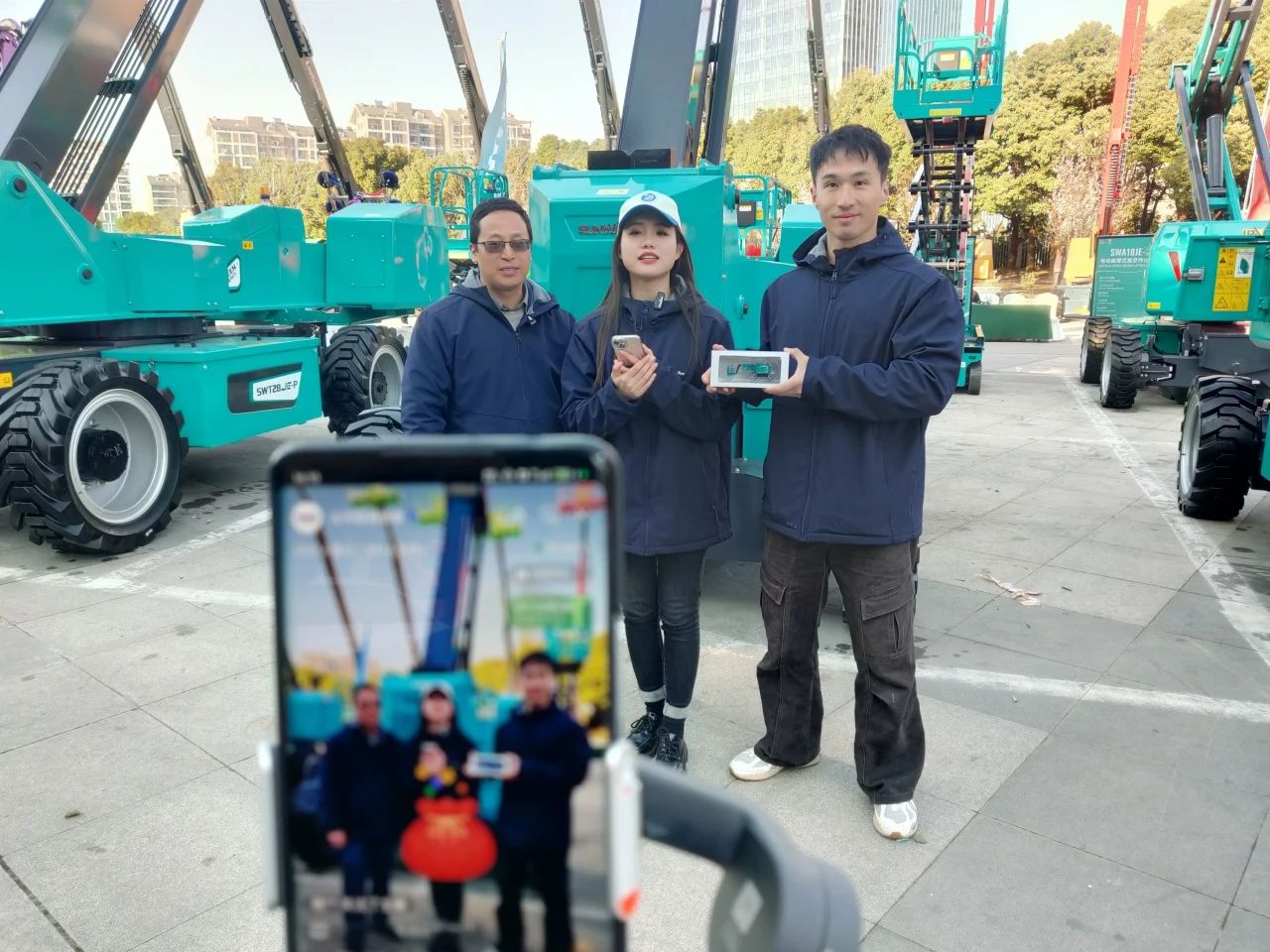 登“高”向“新”，山河智能亮相第九屆全國高空作業平臺租賃大會