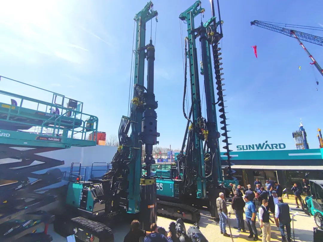 Bauma 2025 | 高端定制！山河智能Pro系列旋挖鉆機燃爆全場